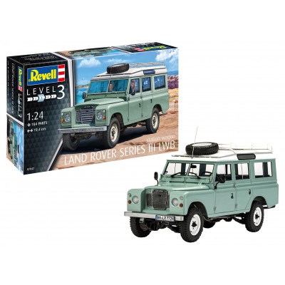 LAND ROVER SERIES III LWB - 1/24 SCALE - REVELL 